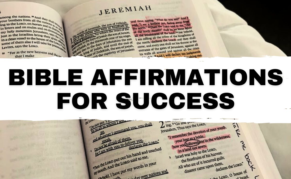 Bible Affirmation for Success